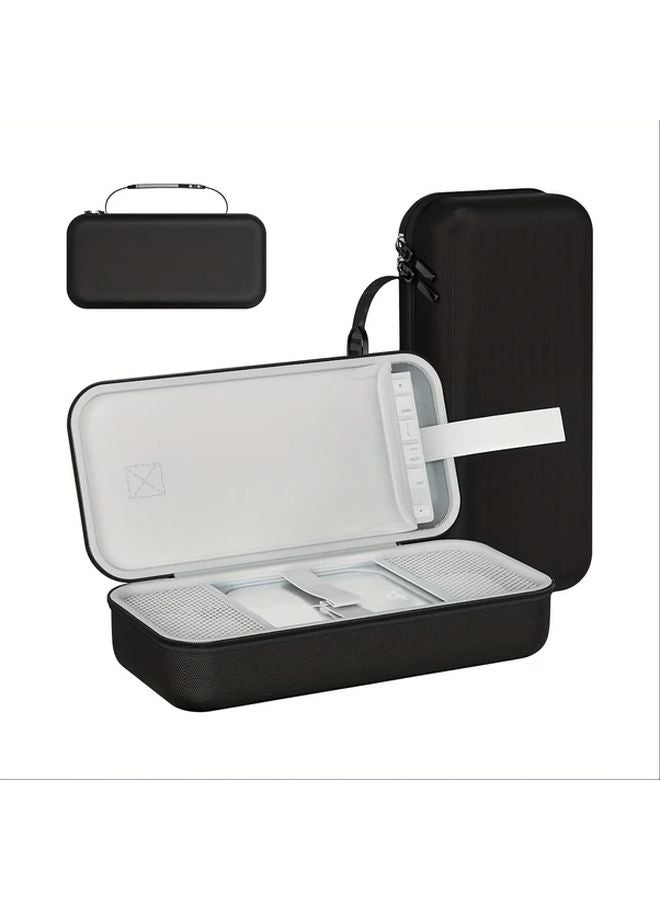 Black Hard Shell Protective Case For Apple Mac Mini M4 With Keyboard Mouse Slots - Image 2